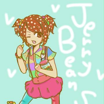 ゼリービーンズな女の子(全身)