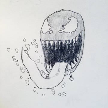 ヴェノム落書き