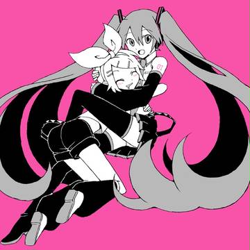 リンミクぎゅー