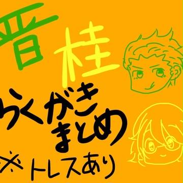 らくがきまとめほぼ晋桂(トレス有り)