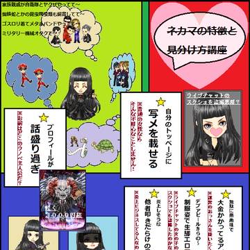 ネカマの特長と見分け方講座