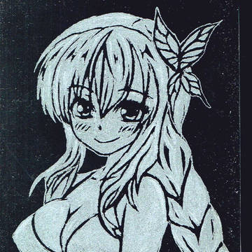 僕は友達が少ない　柏崎星奈を彫ってみた