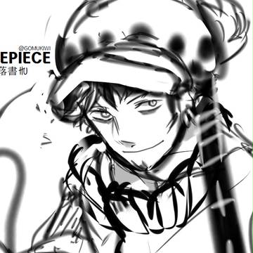 ONE PIECE 落書き