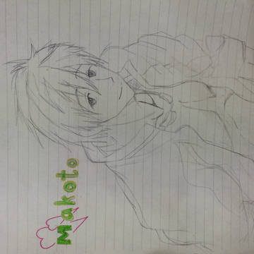 マコちゃん模写