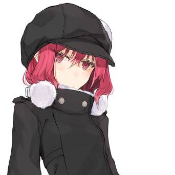 キャスケット娘　