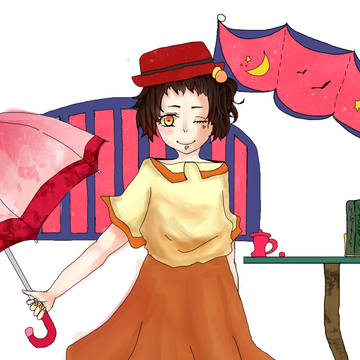 女の子