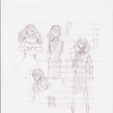 にょた化雲雀さん　また授業中に・・・だってそこに紙があったから
