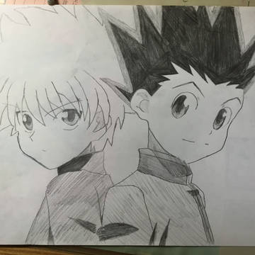 ゴン キルアの2ショット