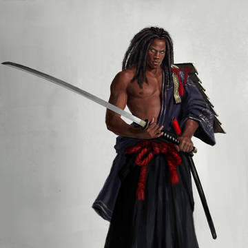 African Samurai by Hujianing