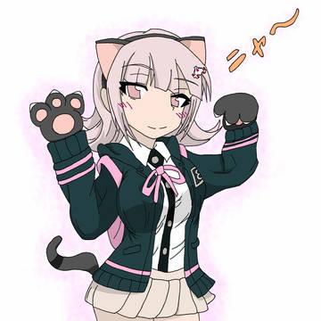 七海千秋　猫コスプレ