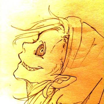 落書きとプチ交流