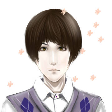 男子半身