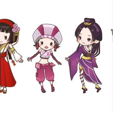増える戦国武将♀【歴代衣装】