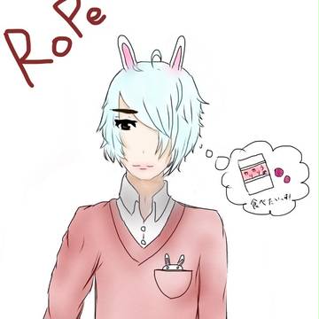 紙兎ロペのロペを擬人化してみた！