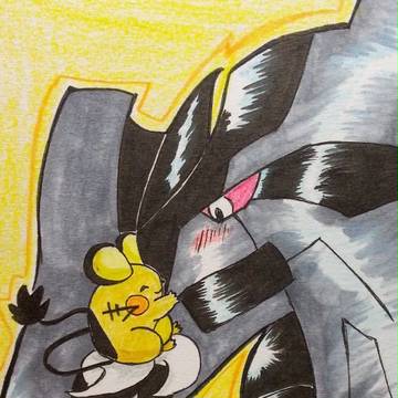 ゼクロムとデデンネ
