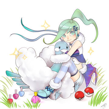 やせい の ルチア と チルル が あらわれた