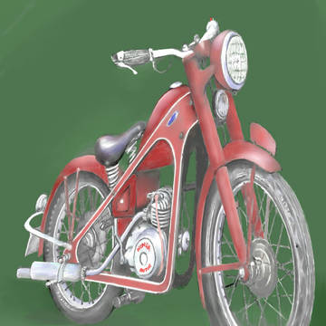 ホンダ　ドリーム　D　１９５１