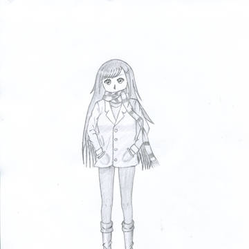 winter girl