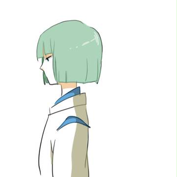 吹かれてるハク様