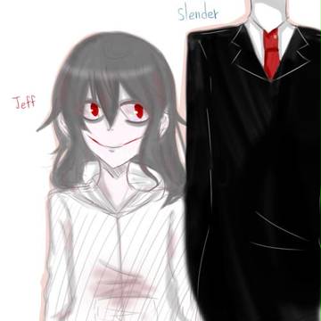 Slender and Jeff