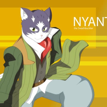 Nyanta the swashbuckler :3