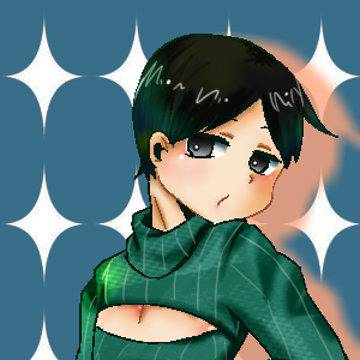 例のけしからんセーターを国見ちゃんに着て頂いた