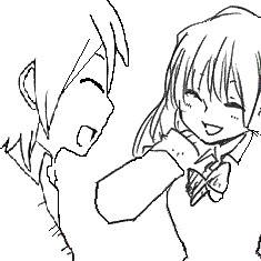 微笑む幼馴染
