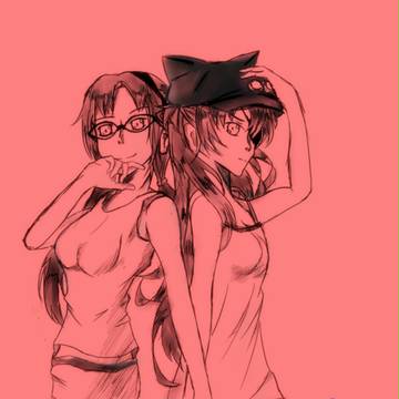 asuka与眼镜娘