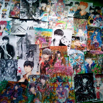 My drawings (>_<)