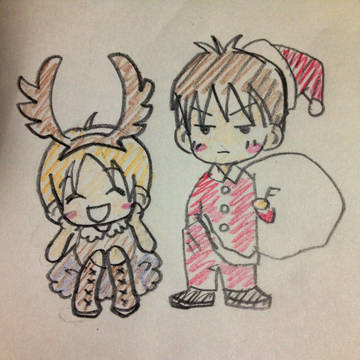 図書戦 らくがき