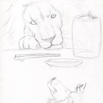 動物練習てきならくがき