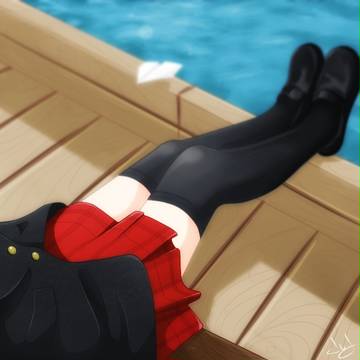 ニーソックス