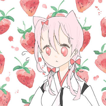 ネコ耳花袋ちゃん。