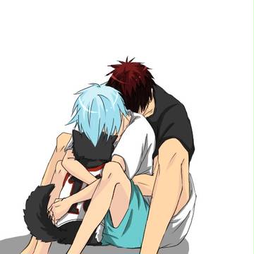 ちょっと成長した2号と黒子と火神