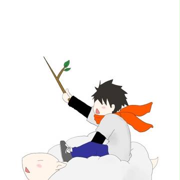 羊の落書き