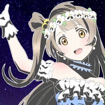 【切り絵風】南ことりのユメノトビラ