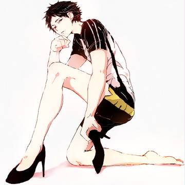 黒ハイヒール