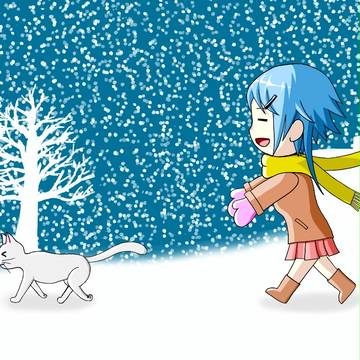 Jugando en la Nieve
