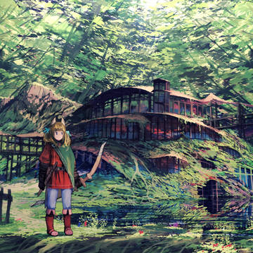 森の休息地
