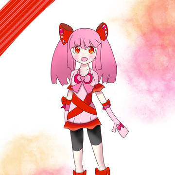 プリキュア風魔法少女