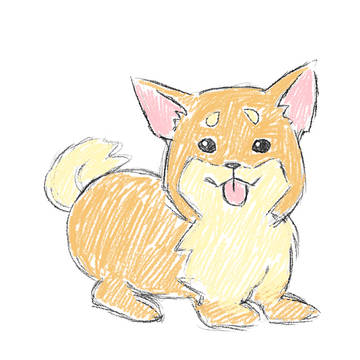 shiba inu animation