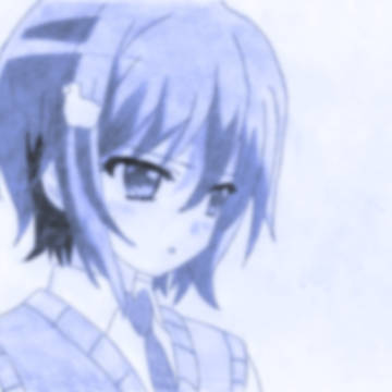 雪平ふらの　シャーペン模写