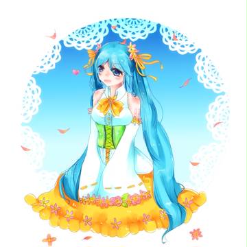 花ミクちゃん