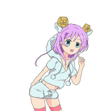 年賀状用☆羊娘