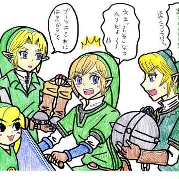マリカー8&ムジュラねた漫画