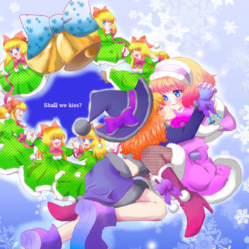 星と雪の夜