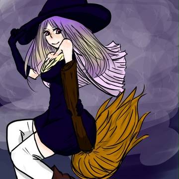 オリキャラちゃん　－魔女ー