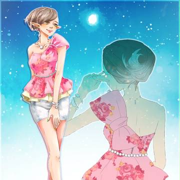 【ちかはな２】オルガ・カートラ【夜会服】