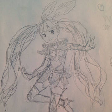 落書きー