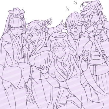 【腐】落書き/ペリソウ/ヒジソウ